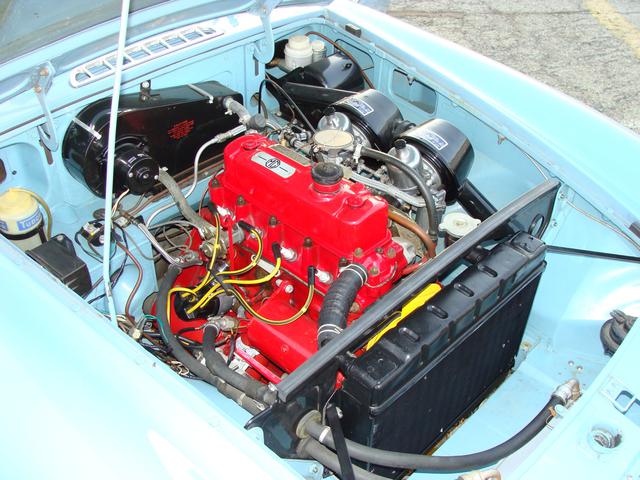 MG Engine Painting