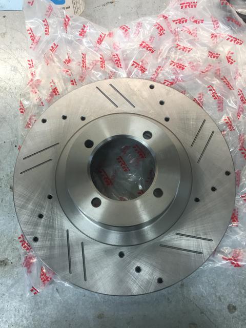 Drilled Slotted Brake Rotor Direction Mgb Amp Gt Forum Mg