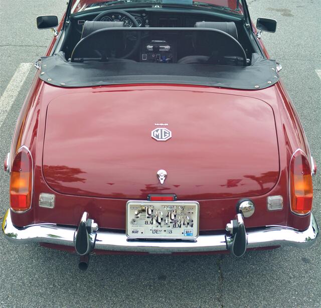 MGB rear plate area : MGB & GT Forum : The MG Experience