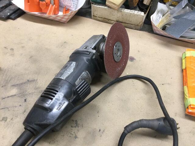 Go ahead and laugh at me, but this Black and Decker sander